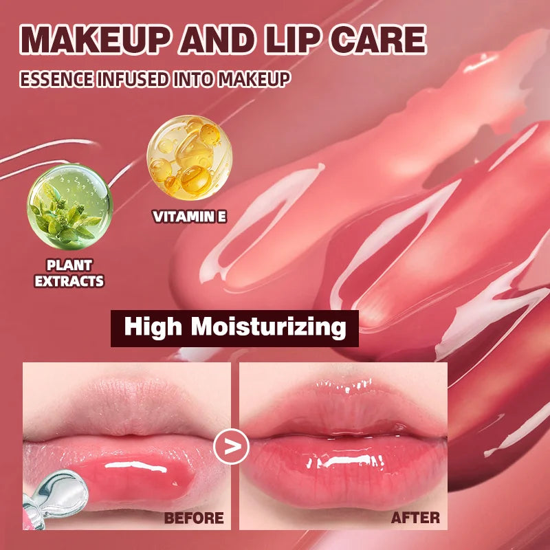 Gloss Labial Hidratante e Volumizador de Longa Duração