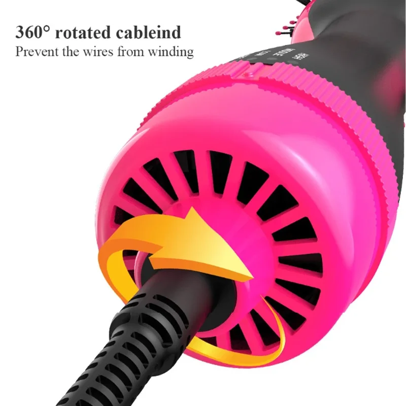 Escova Secador 3 em 1 Hot Air Brush Alisadora e Curvadora