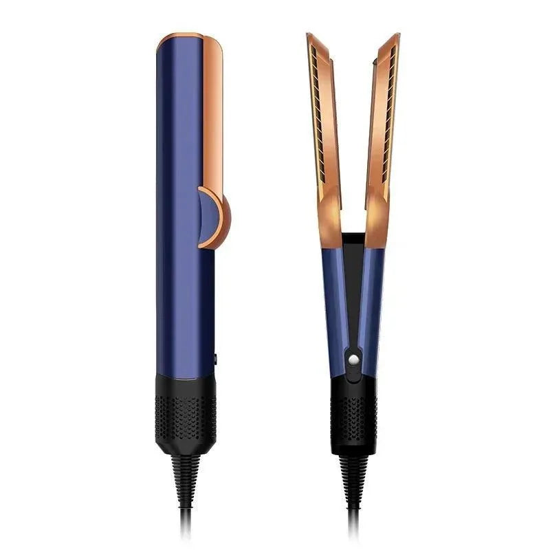 Azul Cor Alisador de Cabelo Cerâmico Profissional com Temperatura Ajustável