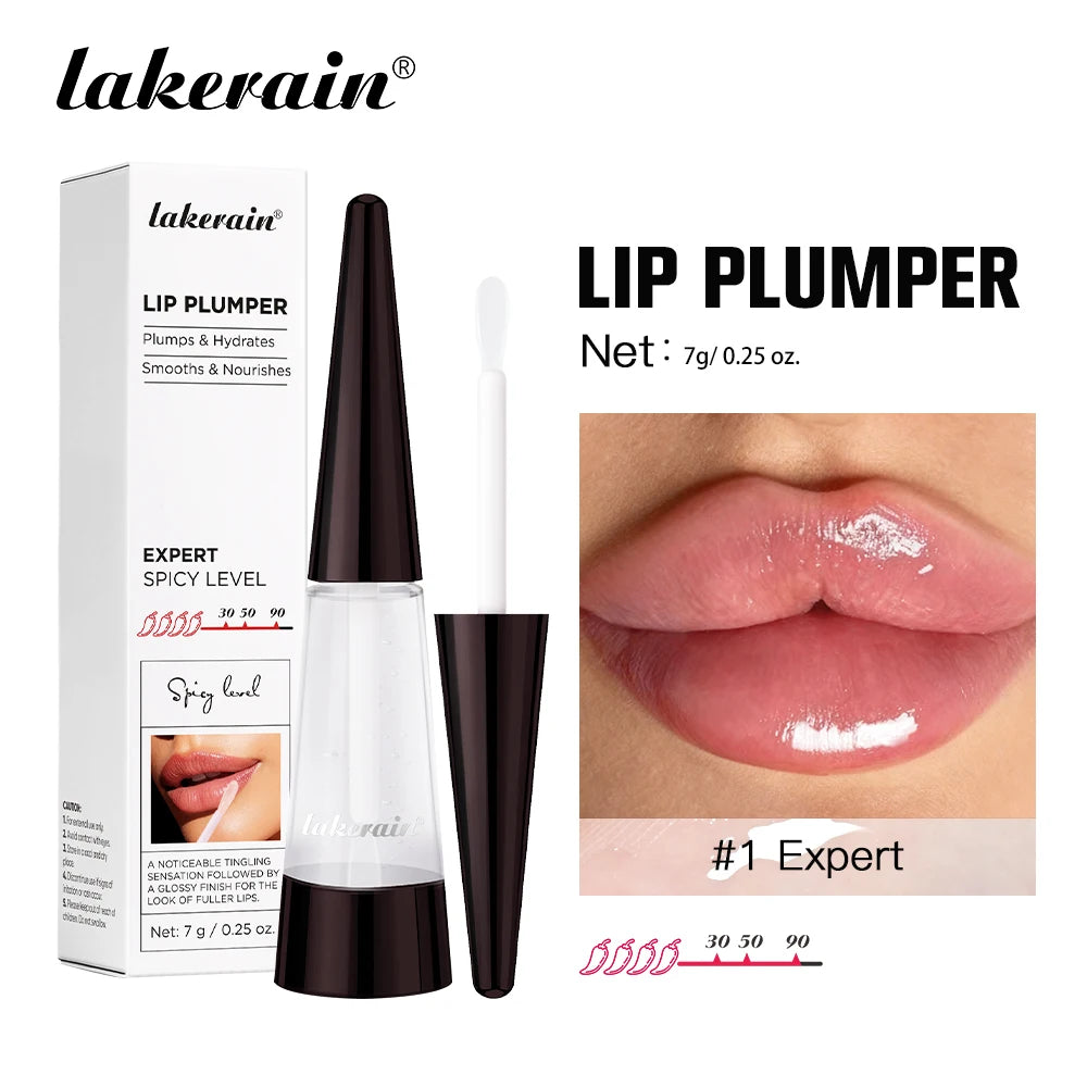 Especialista Cor Gloss Labial Lip Plumper Hidratante com Efeito Volume