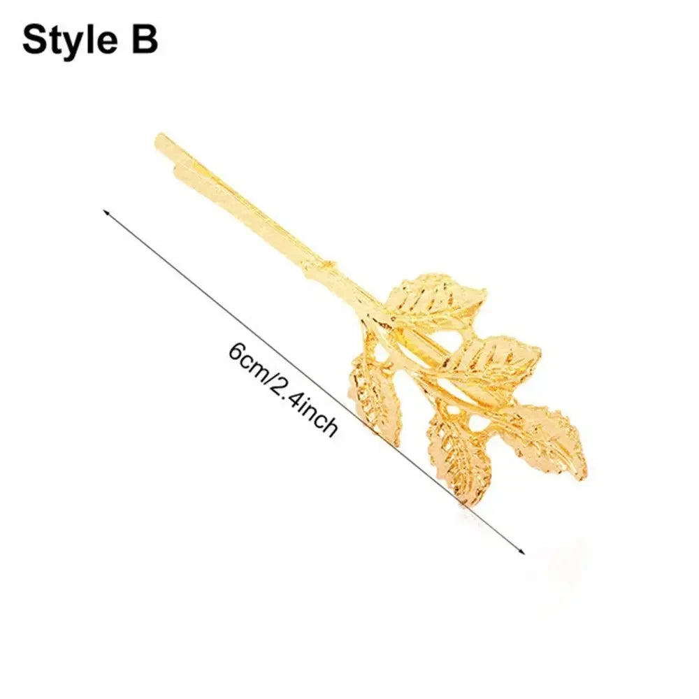 2-Estilo B Cor Molas De Cabelo Sem Marcas Para Penteados E Maquilhagem