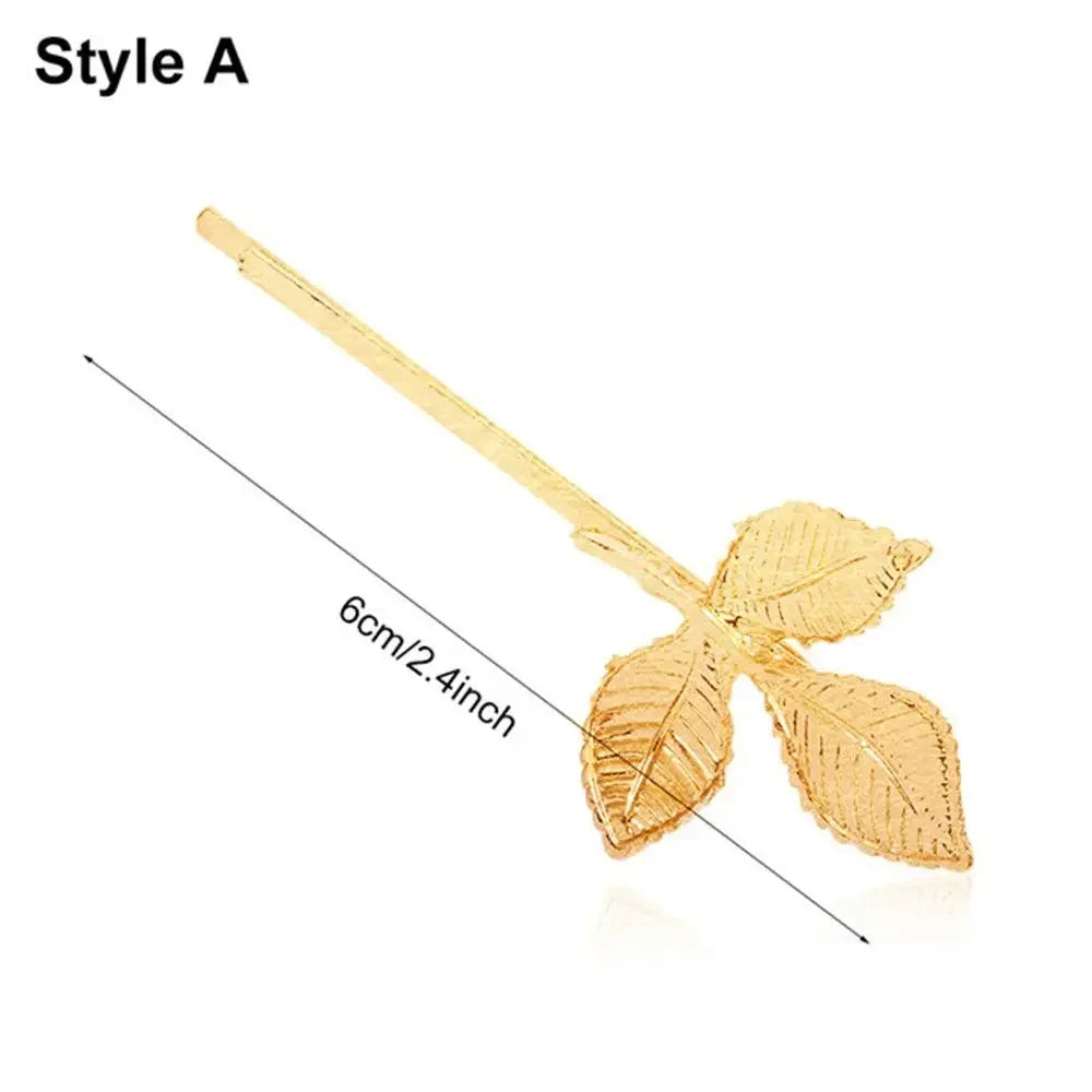 2-Estilo A Cor Molas De Cabelo Sem Marcas Para Penteados E Maquilhagem