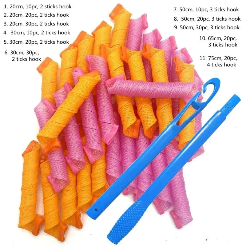 Curlformers Semicalor 20 cm em Espiral Suave