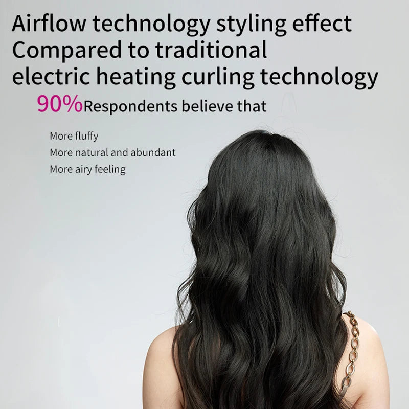 Escova Modeladora De Ar Quente 6 Em 1 Para Cabelo