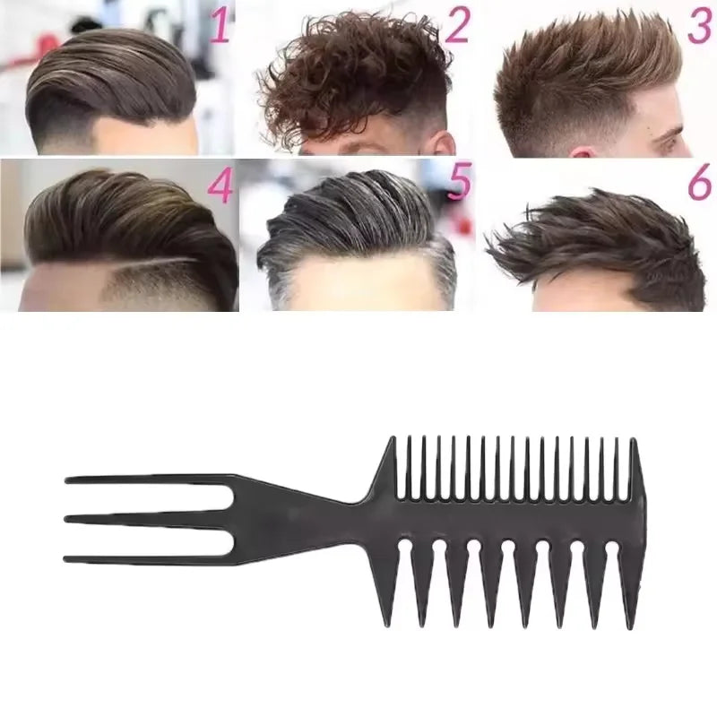 Conjunto de Pentes de Volume com Dentes Largos para Penteados